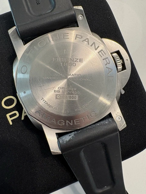 Panerai PAM00389 Submersible 47 mm M Q-Series Édition limitée 789/800