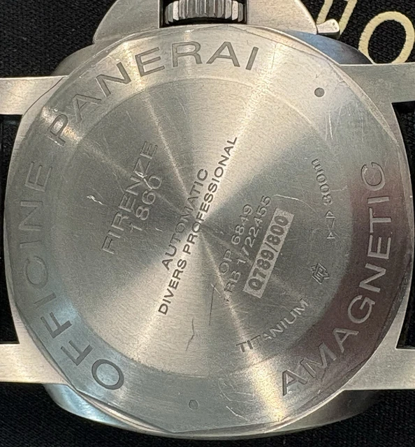 Panerai PAM00389 Submersible 47 mm M Q-Series Édition limitée 789/800