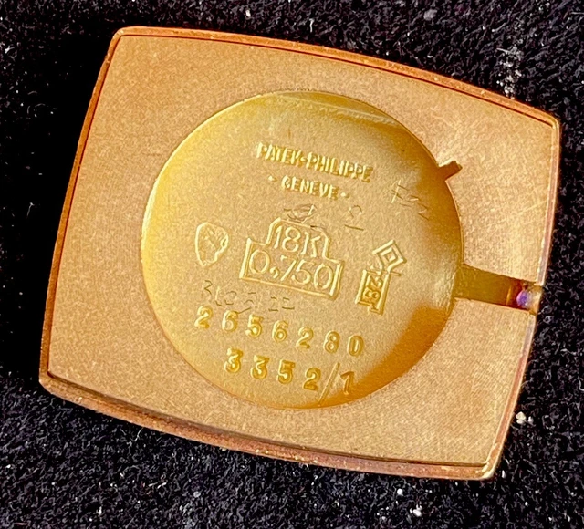 Montre Patek Philippe pour femme, 23 mm, or massif 18 carats, 50 g, remontage manuel, réf. 3352/1