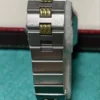 Montre-bracelet automatique Cartier Santos Godron rare de 1980 d'occasion