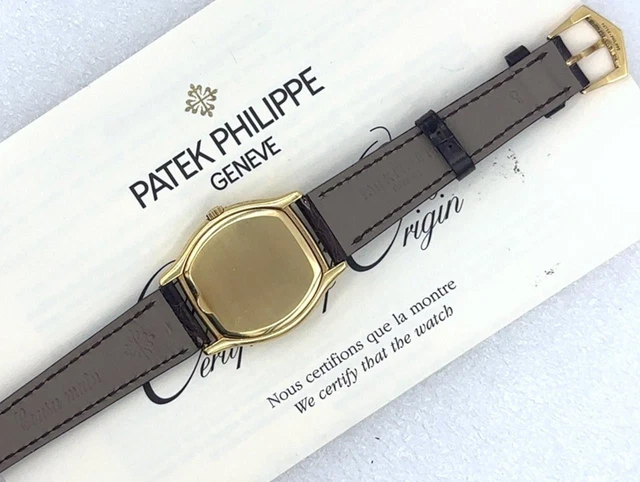 Montre-bracelet automatique Patek Philippe pour homme, rare, en or 18 carats, référence 5030, avec papiers