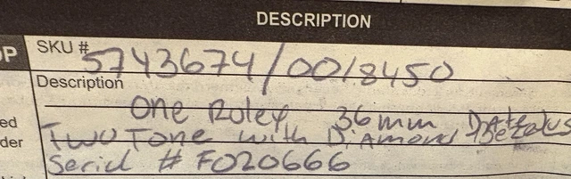 Rolex Datejust en or et diamants. Sous garantie. Très impressionnante.