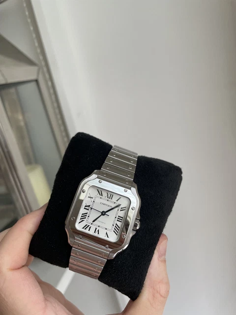 Montre Santos de Cartier taille moyenne - Wssa0029