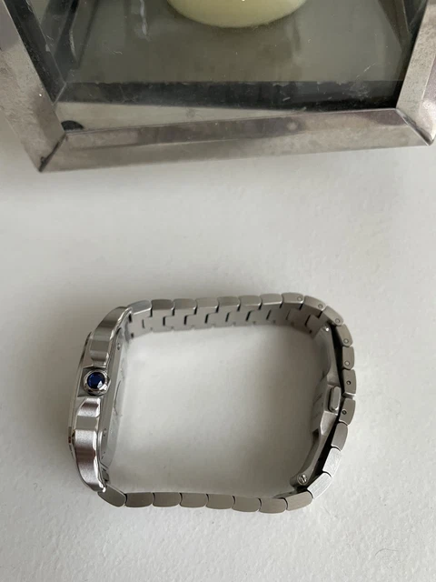 Montre Santos de Cartier taille moyenne - Wssa0029