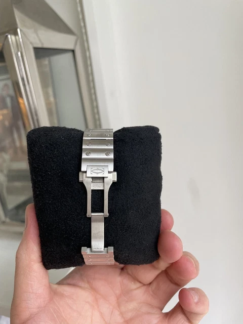 Montre Santos de Cartier taille moyenne - Wssa0029