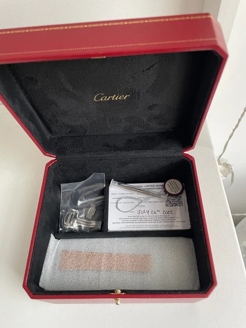 Montre Santos de Cartier taille moyenne - Wssa0029