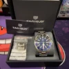 Montre homme TAG Heuer Aquaracer BATMAN GMT Automatique Bleue - WAY201T.BA0927