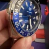 Montre homme TAG Heuer Aquaracer BATMAN GMT Automatique Bleue - WAY201T.BA0927