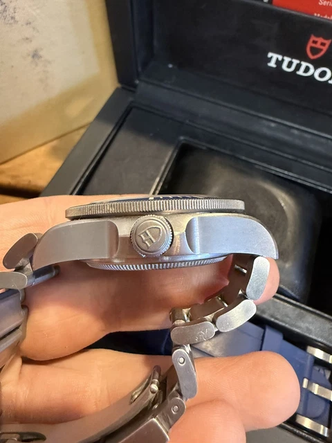 Montre-bracelet automatique TUDOR Pelagos Blue 500M Divers en titane M25600TB-0001