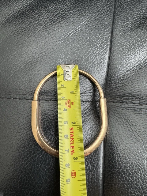 Bracelet jonc Tiffany & Co. à fermoir cadenas, or rose 18 carats, 31,8 grammes