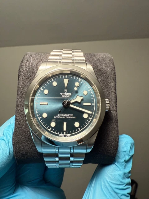 Montre Tudor Black Bay 41 automatique pour homme, cadran bleu, acier – M79680-0002