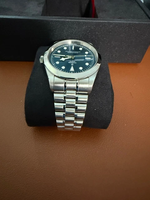 Montre Tudor Black Bay 41 automatique pour homme, cadran bleu, acier – M79680-0002