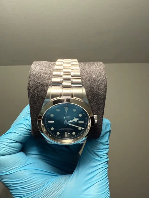 Montre Tudor Black Bay 41 automatique pour homme, cadran bleu, acier – M79680-0002