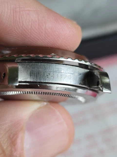 Tudor Rolex Submariner 9411 Vintage Snowflake Diver, coffret complet, papiers, 1976