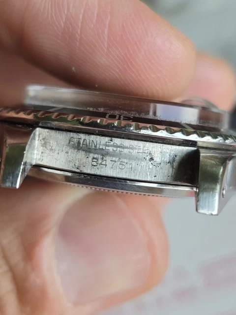 Tudor Rolex Submariner 9411 Vintage Snowflake Diver, coffret complet, papiers, 1976