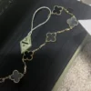 VAN CLEEF Vintage Alhambra 5 Motif Or Jaune Onyx