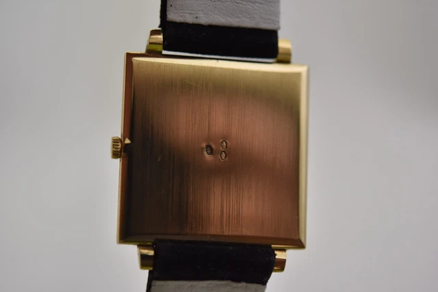 Vacheron Constantin Ref 6294 18K YG Square Calibre 1002, Poinçon de Genève, boîtier, Ex