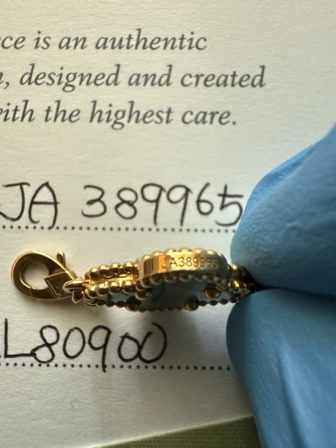 Van Cleef & Arpels Vintage Alhambra Bracelet, 5 motifs 18k YG - Malachite