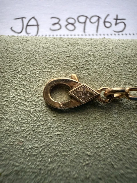 Van Cleef & Arpels Vintage Alhambra Bracelet, 5 motifs 18k YG - Malachite