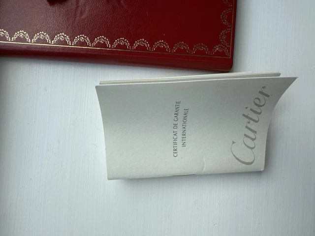 Montre unisexe vintage Panthère de Cartier 27 mm en acier et or à deux rangs, avec boîte et papiers
