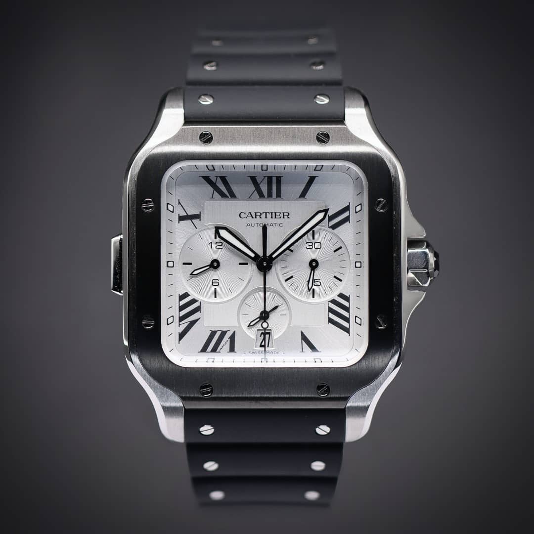 Cartier Santos de Cartier XL ADLC Chronographe 43,3 mm | WSSA0017 | Ensemble complet