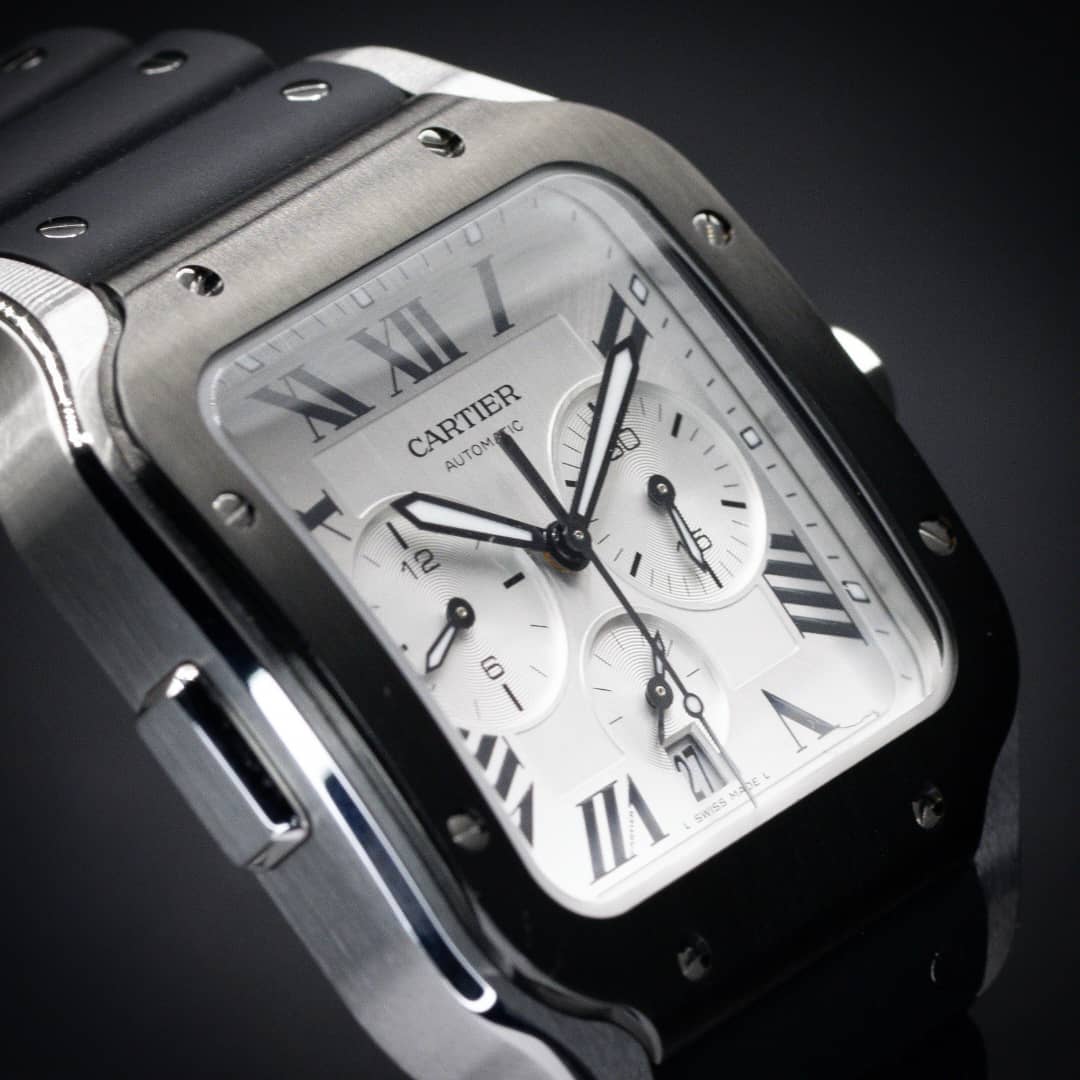 Cartier Santos de Cartier XL ADLC Chronographe 43,3 mm | WSSA0017 | Ensemble complet