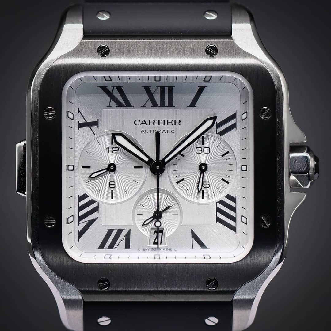 Cartier Santos de Cartier XL ADLC Chronographe 43,3 mm | WSSA0017 | Ensemble complet
