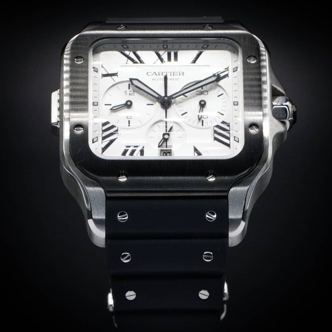 Cartier Santos de Cartier XL ADLC Chronographe 43,3 mm | WSSA0017 | Ensemble complet