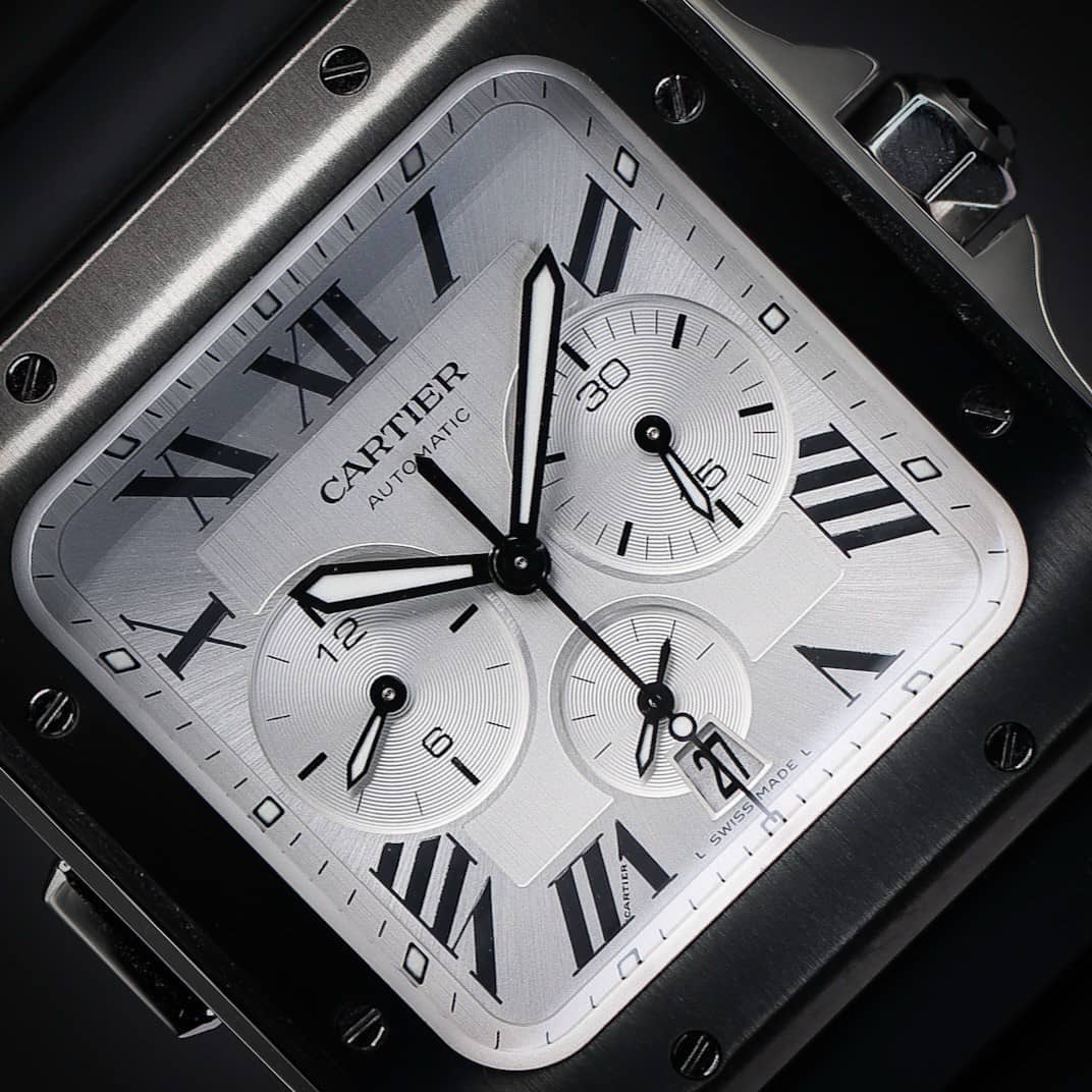 Cartier Santos de Cartier XL ADLC Chronographe 43,3 mm | WSSA0017 | Ensemble complet