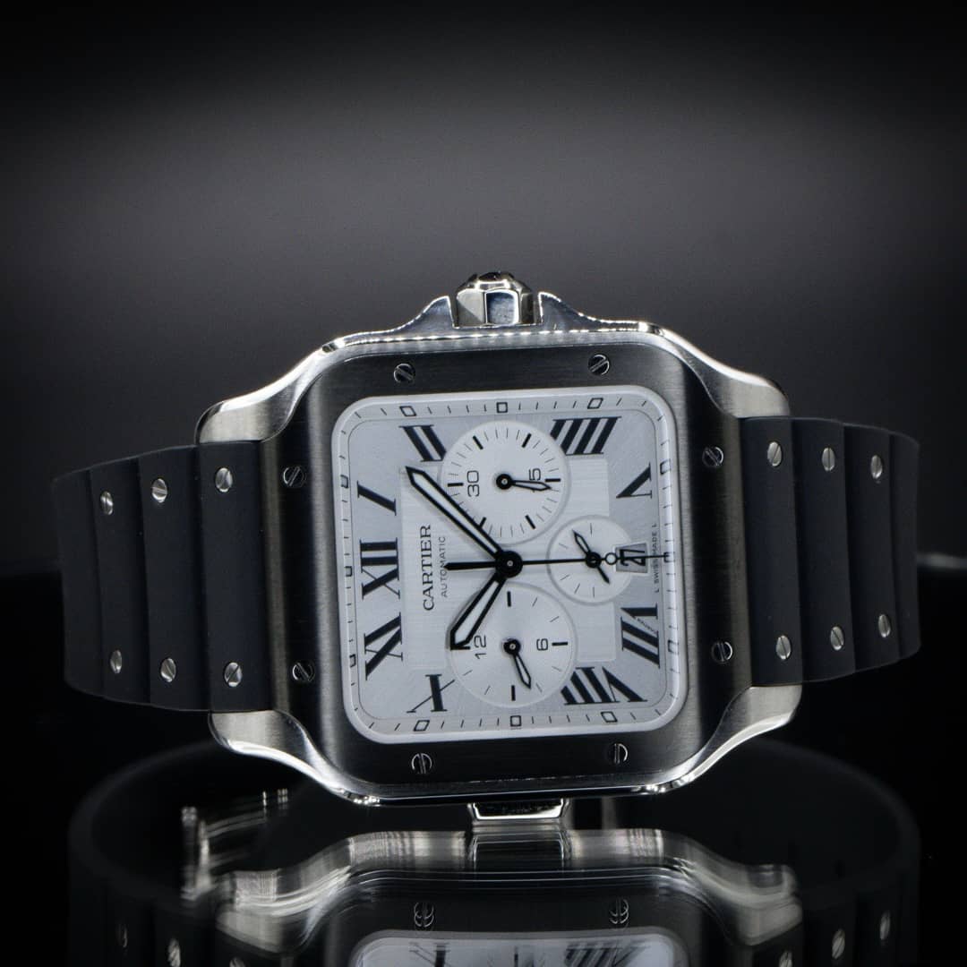 Cartier Santos de Cartier XL ADLC Chronographe 43,3 mm | WSSA0017 | Ensemble complet