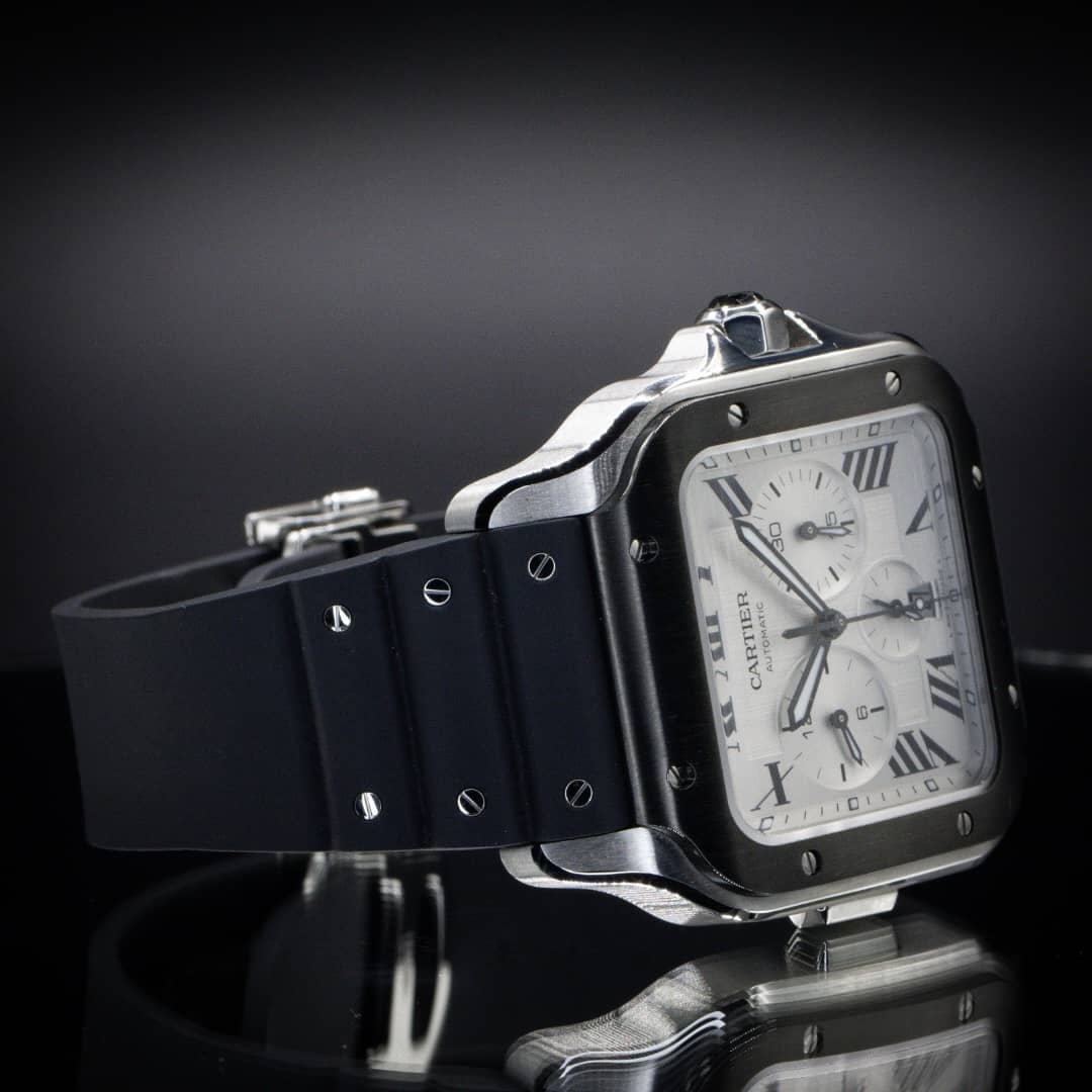 Cartier Santos de Cartier XL ADLC Chronographe 43,3 mm | WSSA0017 | Ensemble complet