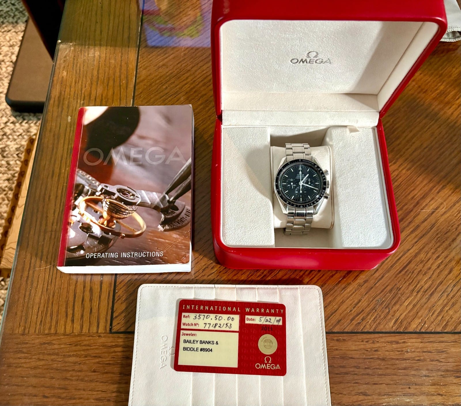 Omega Speedmaster Professional Moonwatch 3570.50.00 -