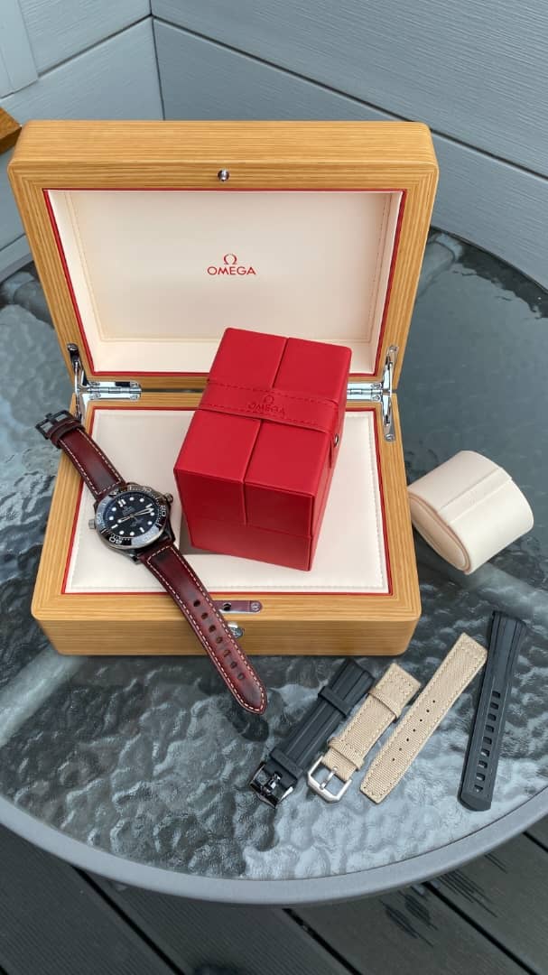 Omega Seamaster Diver 300M Full Ceramic 43,5 mm Cal. 8806 – 2023 – Comme neuve