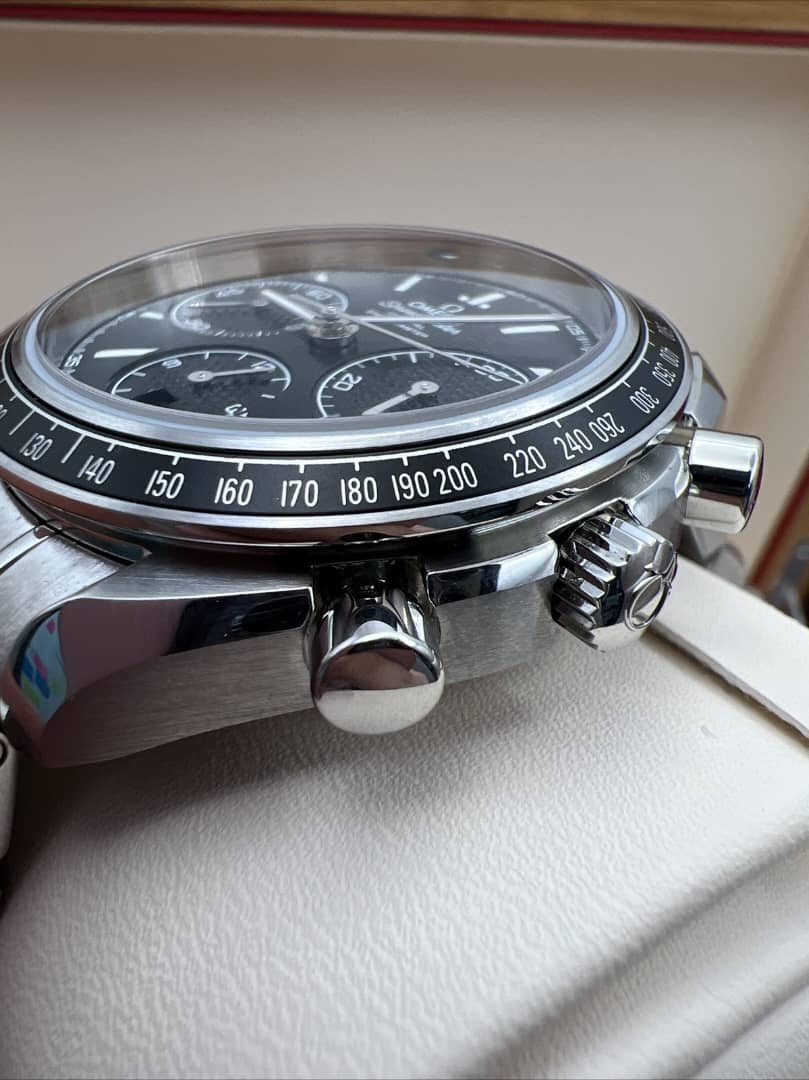 Omega Speedmaster Racing 40 mm Acier/Acier Montre Chronographe