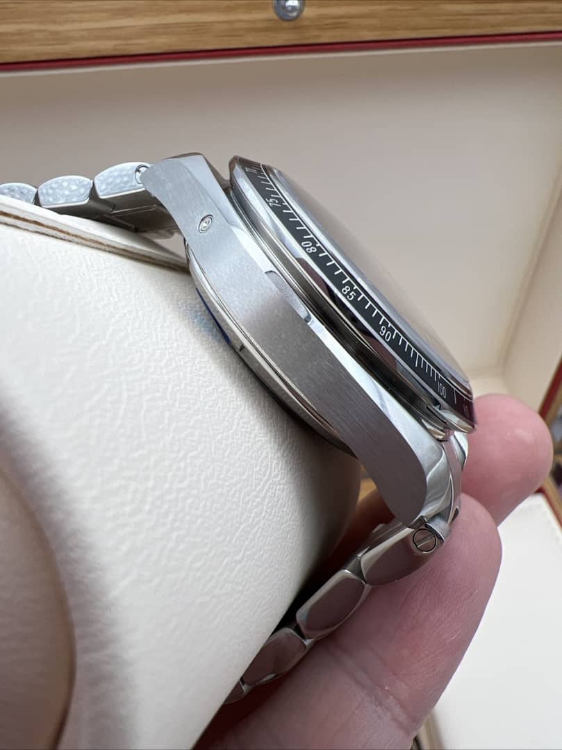 Omega Speedmaster Racing 40 mm Acier/Acier Montre Chronographe