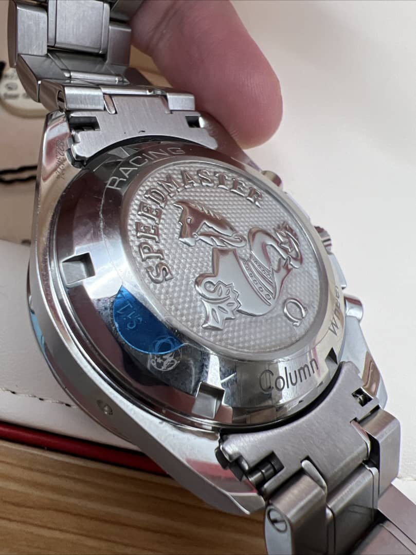 Omega Speedmaster Racing 40 mm Acier/Acier Montre Chronographe