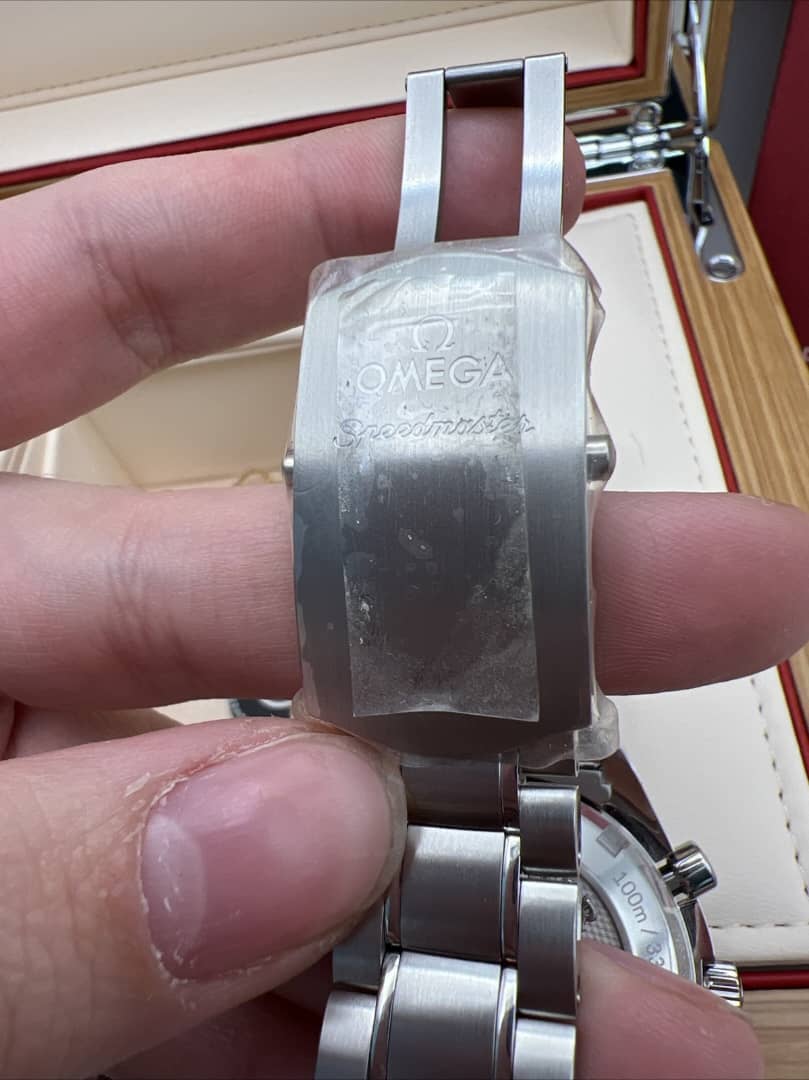 Omega Speedmaster Racing 40 mm Acier/Acier Montre Chronographe