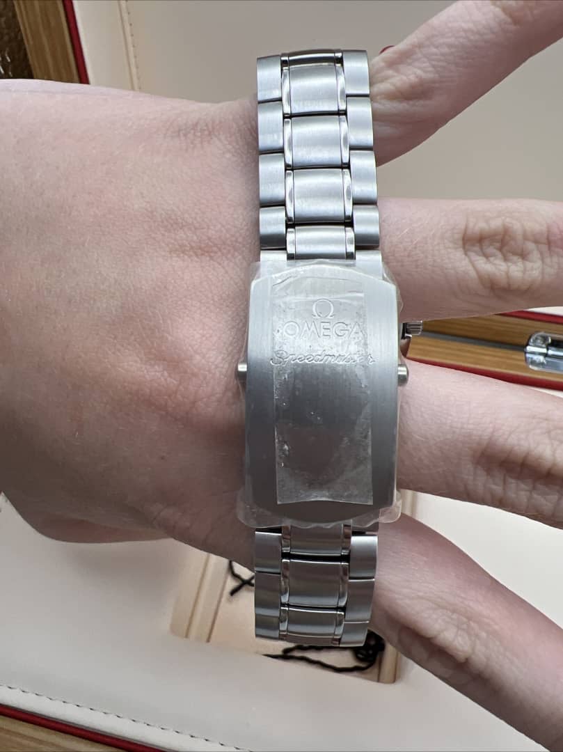 Omega Speedmaster Racing 40 mm Acier/Acier Montre Chronographe