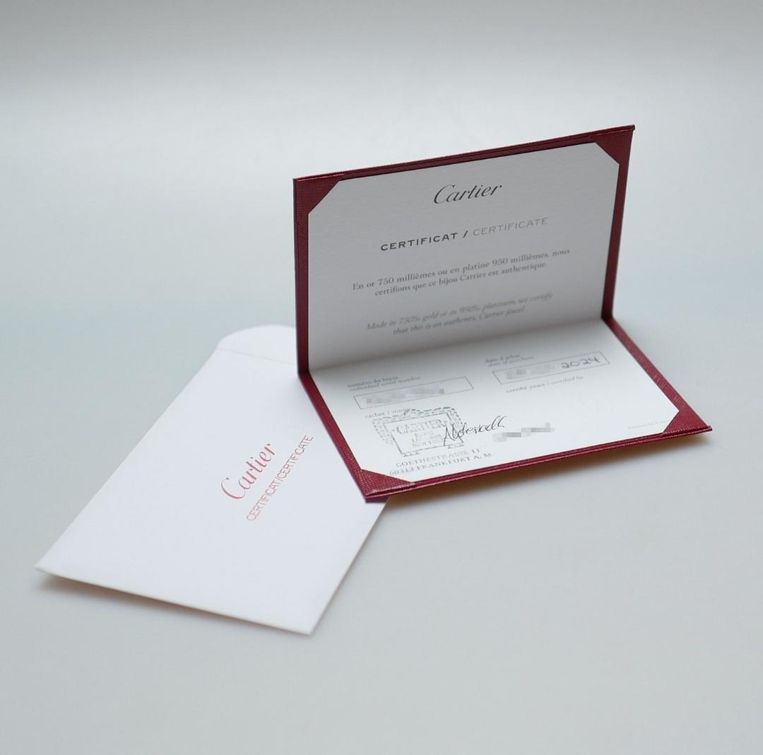 Bague Trinity Cartier XL - Or 18 carats 3 couleurs - Ensemble complet (2024)