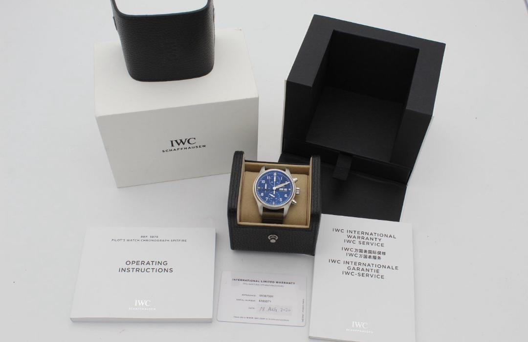 IWC Pilot Chronograph Spitfire 41 mm - IW387901 Noir