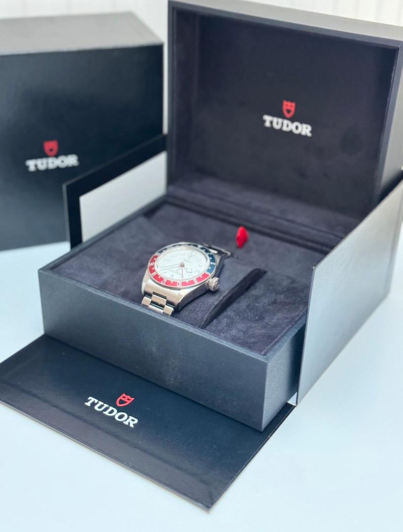 Tudor Black Bay GMT Pepsi Opaline