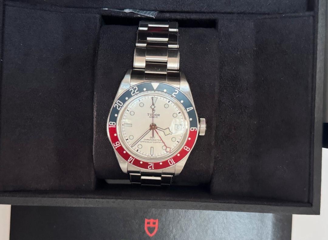 Tudor Black Bay GMT Pepsi Opaline