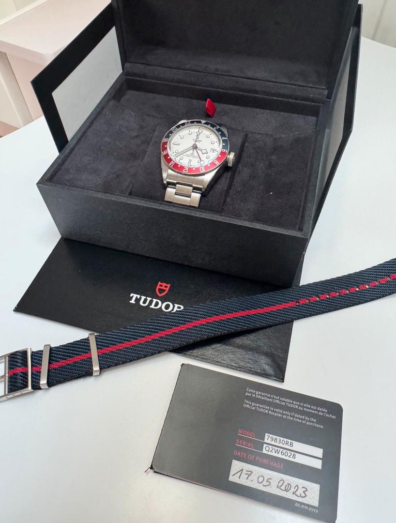 Tudor Black Bay GMT Pepsi Opaline