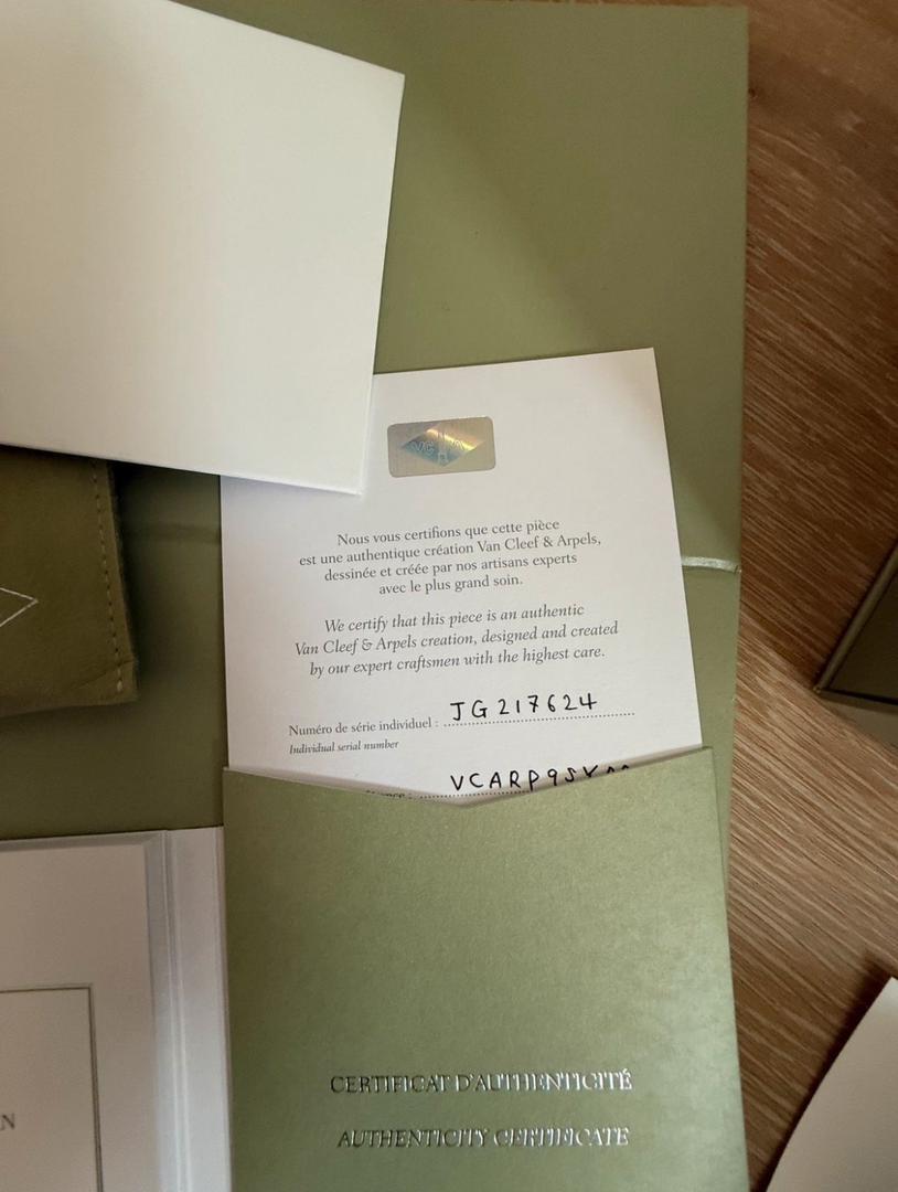 Van Cleef & Arpels Alhambra VCA *Ensemble complet* Agate Or 750