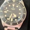 Tudor Pegalos Titane 42 mm, poignet gauche, excellent état, avec accessoires