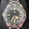 Tudor Pegalos Titane 42 mm, poignet gauche, excellent état, avec accessoires