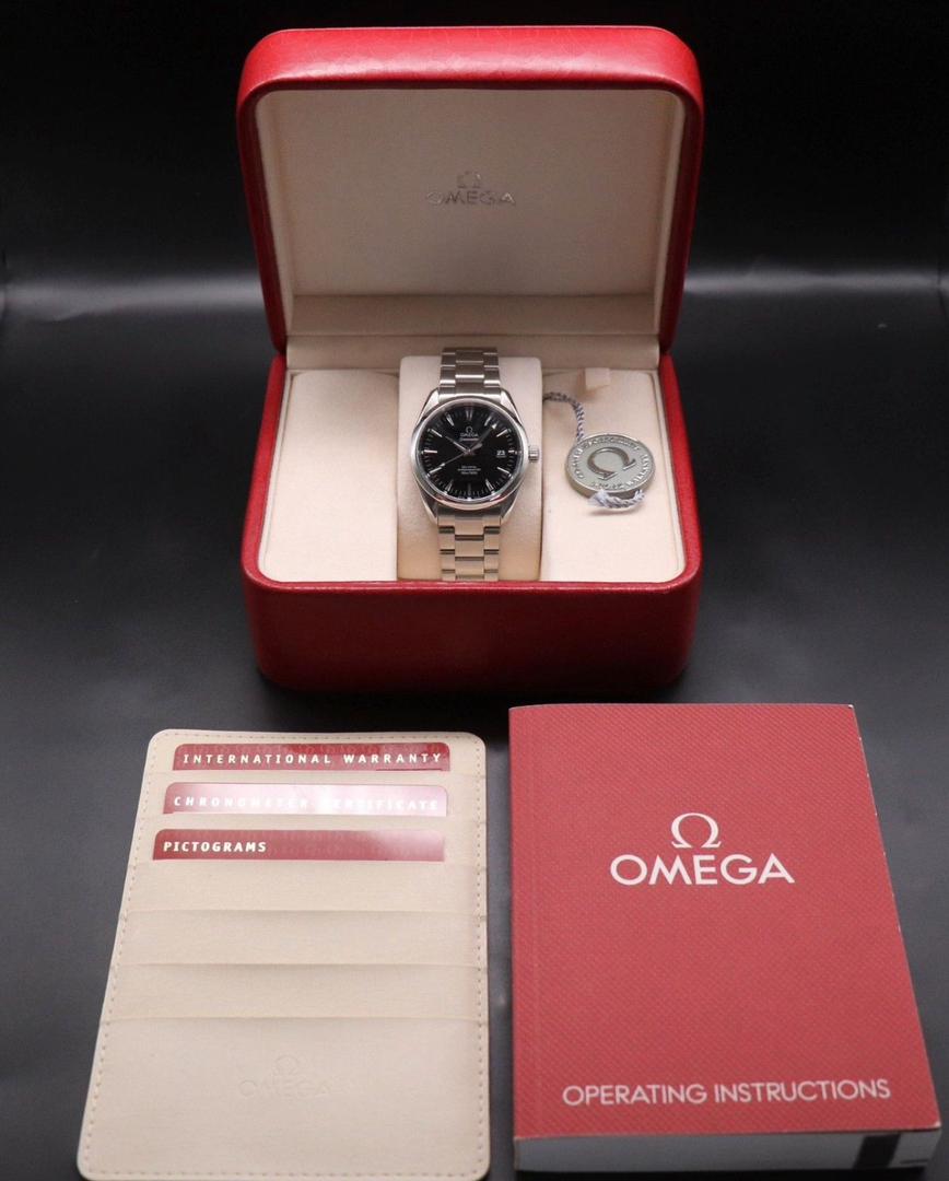 Omega Seamaster Aqua Terra 2503.50 Coffret complet 2010 (Boîte + Papiers)