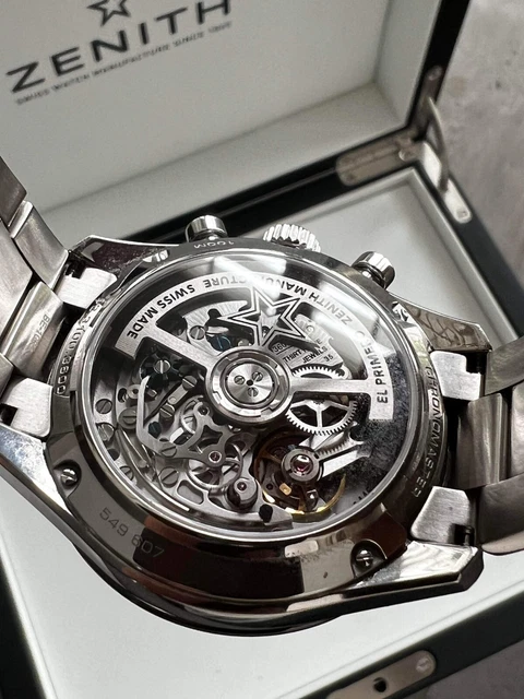 Montre homme Zenith Chronomaster El Primero Sport cadran blanc 03.3100.3600/69.M3100