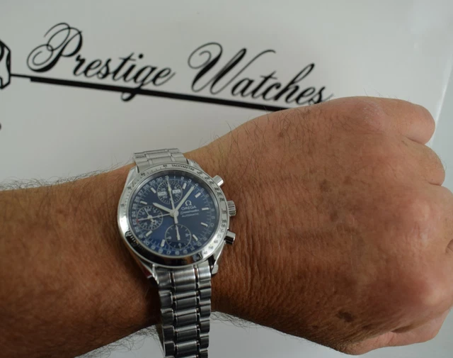 Omega Speedmaster Triple Date 3523.80.00, papiers, boîte générique, 1 an, GTE, 2003