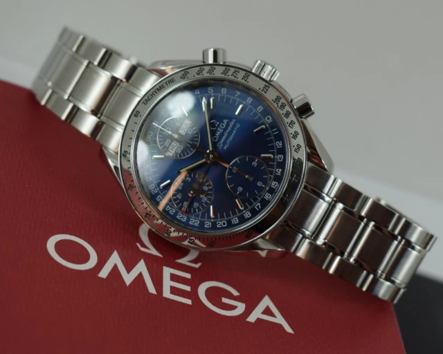 Omega Speedmaster Triple Date 3523.80.00, papiers, boîte générique, 1 an, GTE, 2003